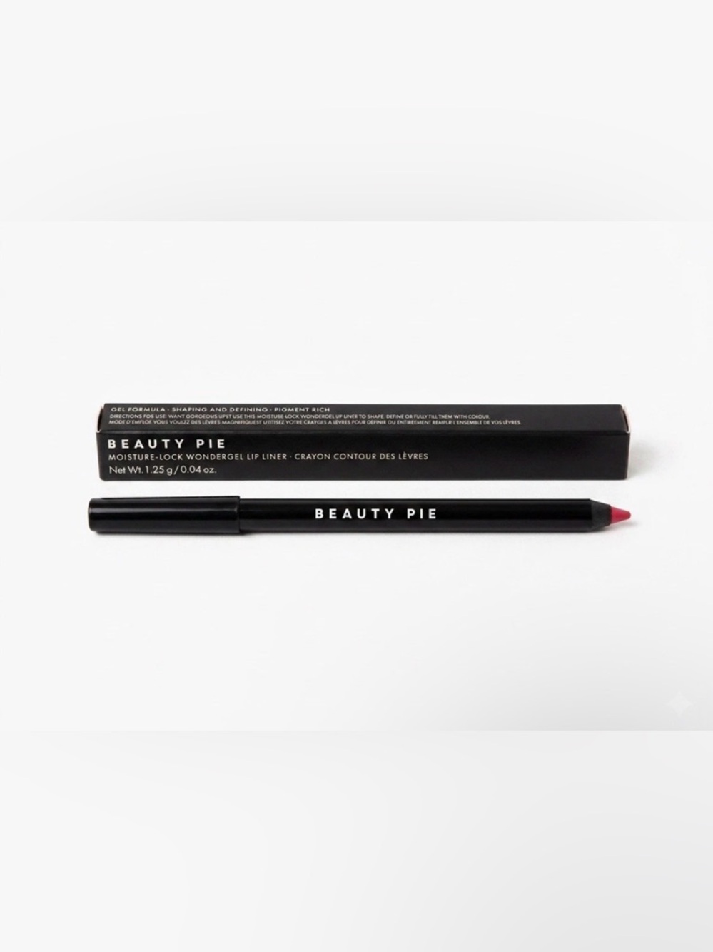 Beauty Pie Lip Liner Reckless Red $27 Wondergel Pencil | NIB